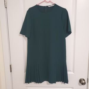 Green Zara dress Size M